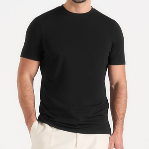 Camiseta Unisex de Manga Larga, Cuello Redondo, Ajustada, Negra, de Poliéster, Tejido Grueso, Personalizable, Transpirable, de Color Sólido - Product Image 1