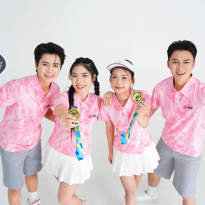 Printed Polyester Sports Jerseys Customizable Collar Shirt Unisex Breathable Outdoor Teamwear Team Training Uniform Dress - Product Image 3