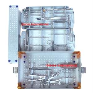 BISONS - Juego de Fragmentos Pequeños Manuales de Acero Inoxidable con Certificación CE de Alta Calidad para Instrumentos Quirúrgicos Óseos - Product Image 1