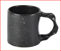 Tasse en céramique faite à la main, style Wabi Sabi, finition mate, couleur unie, usage domestique - Product Image 3
