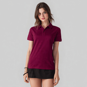 Oversized Women Polo Shirts Short Sleeve Turn Down Collar Polo Shirt Women's Casual <b>Drop</b> Shoulder Summer Polo Tee Ladies - Product Image 2