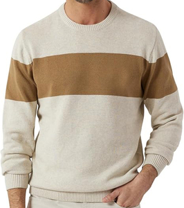 Sweat-shirt en jersey tricoté imprimé par transfert thermique, écologique, vente en gros, logo personnalisé, pour homme, hiver, 100% coton biologique, grande taille - Product Image 4