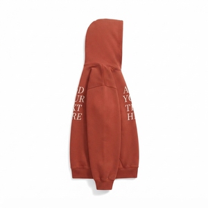 Sudadera con Capucha Blanca para Hombre de Primera Calidad, Tejido de Felpa de Algodón, Antiarrugas, con Logotipo Estampado en las Mangas, Corte Regular, para Invierno - Product Image 3