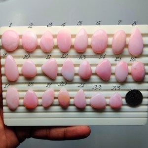 โอปอลสีชมพูจากออสเตรเลีย คุณภาพสูงสุด ราคาขายส่งจากโรงงาน หินคาโบชอง พลอยหลวมสำหรับทำเครื่องประดับ - Product Image 2