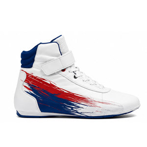Zapatos de Carreras Ankle Kart para Uso Diario, Parte Superior de Cuero Genuino, Suela de Goma, Diseño Ligero, Agarre Confiable para Práctica y Competencia - Product Image 1