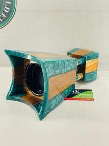 Brûleur d'encens arabe antique, porte-bakhoor en bois de haute qualité avec résine époxy, décoration d'intérieur à vendre pour Falak World Export - Product Image 4