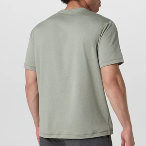 Camiseta de Cuello Redondo para Hombre, Manga Corta, Corte Regular, 100% Algodón Jersey, Informal, Básica para Uso Diario, Camiseta Básica de Verano - Product Image 2