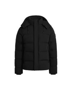 <b>Top</b> Selling Best Quality Lightweight Windproof Eco-Friendly Stand Polyester Hooded Zipper Closure Quilted Winter Jacket Men - Product Image 1