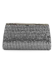 Bolso de Mano Plateado con Cuentas de Firoza, Bolso Bandolera de Metal Hecho a Mano con Incrustaciones de Nácar, Bolso de Mano Indio con Mosaico, Venta al por Mayor - Product Image 2