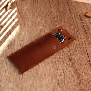 2025กระเป๋าใส่นาฬิกาหนังสำหรับเดินทางกระเป๋าจัดระเบียบกล่อง LWP-0012ป้องกันสั่งทำได้ - Product Image 6