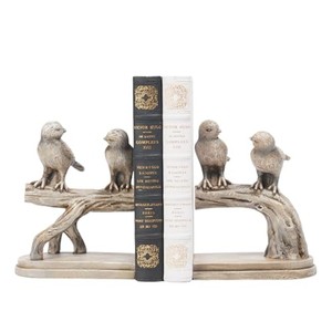 Handcrafted Pine Wood <b>Bookend</b> Pair - Charming Country Cottage Design Wholesale - Product Image 1
