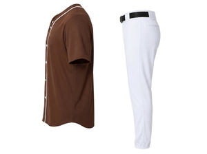 High Quality <b>Baseball</b> Jersey and Pants <b>Set</b> Durable Team Sportswear for Practice and Match Events - Product Image 3