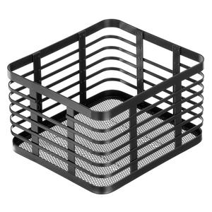 Idées de rangement en paniers pour chaque pièce de votre maison : panier mural rectangulaire antique en métal, style ferme. - Product Image 1