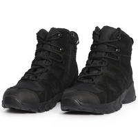 Bottes de randonnée imperméables pour hommes, bottes tactiques, chaussures de sécurité tactiques pour hommes, bottes tactiques