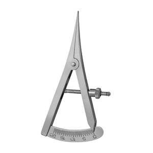 Calibrador Castroviejo de 3.5″ Recto, 0–20 mm, Instrumento de Medición Quirúrgico Graduado, Herramienta Oftálmica de Precisión de Acero Inoxidable - Product Image 3