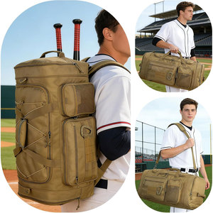 Bolsa de Deporte Grande para Béisbol y Sóftbol 3 en 1, Mochila Personalizada para Equipo de Béisbol para Adultos y Jóvenes, Bolsa para Bate de 65L, Bolsa para Zapatos - Product Image 4