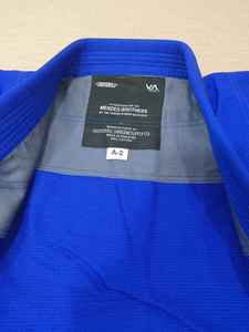 Uniforme de Jiu-jitsu Brasileño Shoyorol BJJ Gi de Alta Calidad, Fabricación en Fábrica # 60 Azul con Bolsa Kimino Fortleo - Product Image 4
