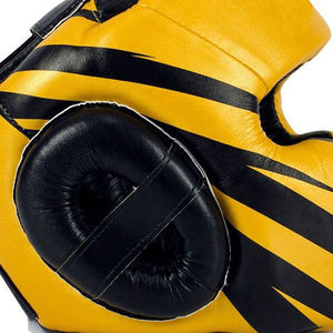Protector de Cabeza de Boxeo Personalizado al por Mayor, con Doble Visera y Doble Anillo, Material de Cuero Duradero e Impermeable - Product Image 5