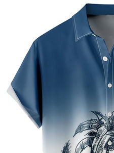 Camisas de Playa para Hombre, Otras Telas, Nuevas, Casuales, de Verano, Tejidas, de Secado Rápido, para Adultos, Estampadas, de Manga Corta - Product Image 4