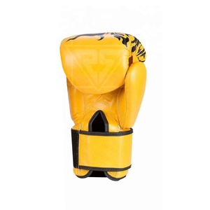 Gants MMA professionnels de conception de logo personnalisé 2024 tailles de cuir PU noir 12oz et 14oz pour les engrenages de combat sportif - Product Image 6