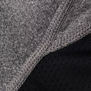 เสื้อยืดแขนยาวผู้ชายแบบซิป 3/4  ทรงเข้ารูป ผลิตจากโพลีเอสเตอร์/คอตตอน เป็นมิตรต่อสิ่งแวดล้อม แห้งเร็ว - Product Image 6