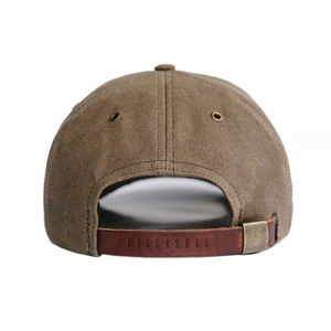 Vintage Retro 6-Panel Washed Cotton Distressed Dad <b>Hat</b> with Pearl Decoration Metal Buckle Unisex Common Fabric Image Style - Product Image 3