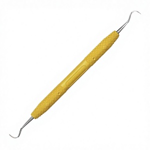 Nouveau détartreur dentaire AMRID SURGICAL en acier inoxydable allemand, curettes universelles, équipement et instruments chirurgicaux dentaires, en promotion - Product Image 2