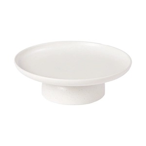 Support à gâteau en céramique, forme ondulée, couleur crème, lavage à la main uniquement - Product Image 6