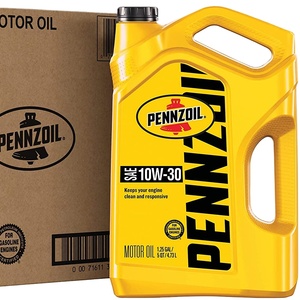 Huile moteur Pennzoil SAE 10W-30 Lubrifiant automobile 3 paquets de 5 quarts - Product Image 1
