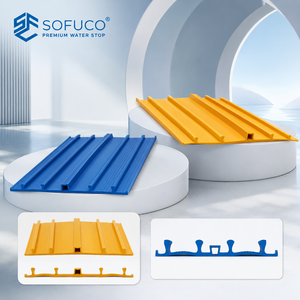 Qatar Water Facility Projects Need Sofuco PVC Waterstop 250mm Elastic Band with Shore A ≥70 for Expansion <b>Gap</b> Sealing - Product Image 6