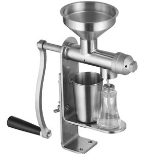 Stainless Steel Manual <b>Oil</b> <b>Press</b> <b>Machine</b> Detachable Effortless Cleaning <b>Oil</b> Extractor for Household Use - Product Image 1