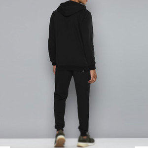 Conjunto deportivo informal de dos piezas para hombre con diseño clásico, chaqueta y pantalones a juego, adecuado para uso diario. - Product Image 3