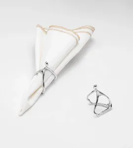 Anneau de serviette en métal de luxe fait main, choix tendance mondial, anneau de serviette en métal fait main par Zahid Exports en Inde - Product Image 2