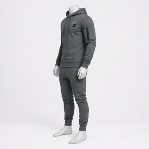 ชุดวอร์มผู้ชายแบบสวมหัว ให้สัมผัสนุ่มสบาย ทรงหลวม ดีไซน์ใช้งานได้จริง เหมาะสำหรับการฝึกซ้อม การเดินทาง และสวมใส่ในชีวิตประจำวัน - Product Image 5