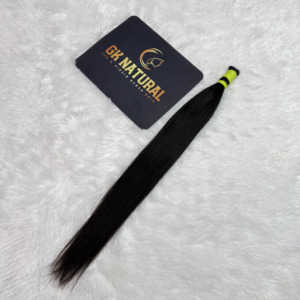 Natural Human <b>Hair</b> Bulk Braiding <b>Extensions</b> Tangle Free Long Lasting <b>Hair</b> for <b>Braids</b> - Product Image 3