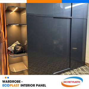 Resistencia al fuego Resistencia a las termitas Armario a prueba de agua Panel interior de PVC La mejor FÁBRICA DE Vietnam para paneles interiores - Product Image 1