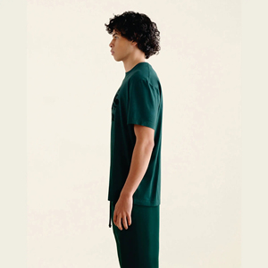 T-shirts en toile respirants et à séchage rapide, coupe régulière et oversize, de haute qualité, avec logo personnalisé OEM, pour hommes, idéaux pour la gym et le fitness. - Product Image 2