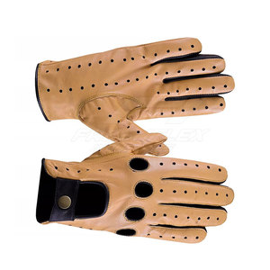 Guantes de Seguridad de Cuero de Alta Calidad para Invierno, de Color Sólido, Unisex, para Conducir, con Protección Completa para los Dedos, Disponibles en Todos los Tamaños - Product Image 5