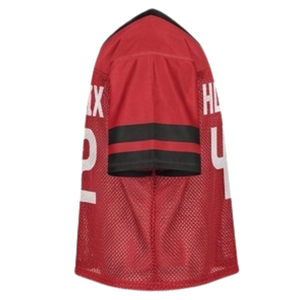 Camiseta de Lacrosse Hoodrix al por Mayor, OEM, Personalizada, con Malla Transpirable, Sublimada, de Secado Rápido, Manga Corta para Hombre, 100% - Product Image 3