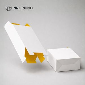 Caja de Cartón Plegable con Cierre a Presión y Parte Superior Impresa Personalizada para Embalaje Ecológico, de Ensamblaje Rápido y Venta al por Menor - Product Image 1