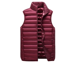 Chaqueta de burbujas sin mangas de alta calidad, chaleco acolchado ligero personalizado para hombres 2026 - Product Image 4