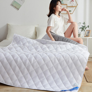 Premium Home 4 Corner Elastic Mattress Protector Stretch Corner Bands Knitted Soft Fabric Eco-Friendly Breathable Machine - Product Image 6