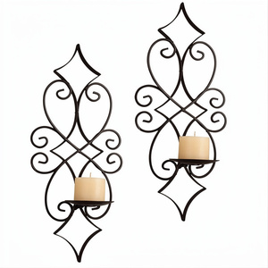 Nordic Style Wall <b>Sconce</b> Modern Wall Candle Holders Indoor Home Decoration Bedroom Hotel Vintage Accessories - Product Image 1