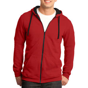 Sudadera con capucha personalizada para hombre, ropa para parte superior masculina, de algodón, con corte y costura, corte y cremallera - Product Image 6