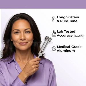 ชุดส้อมเสียงโซลเฟจจิโอ 9 ความถี่ ผลิตจากอลูมิเนียมอัลลอยด์ ได้รับการรับรองมาตรฐาน CE และ ISO ผู้ผลิต OEM ODM ขายส่ง Medivolve - Product Image 6