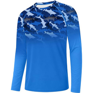 Wholesale Digital Print Front Breathable Rash Guard Compression Shirt Quick Dry <b>Athletic</b> Wear for Gym Training Outdoor Sports - Product Image 4