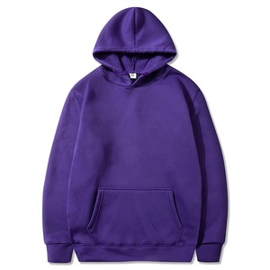 เสื้อฮู้ดแขนยาวผ้าคอตตอนผสมเนื้อนุ่มพร้อมชายเสื้อแบบริบ - Product Image 5