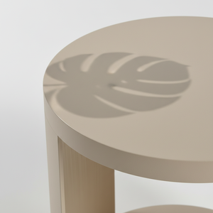 Mesa decorativa, mesa auxiliar, mesa de centro, moderna, de madera de caucho de Vietnam, MDF, chapa de roble, mueble decorativo para sala de estar - Product Image 6