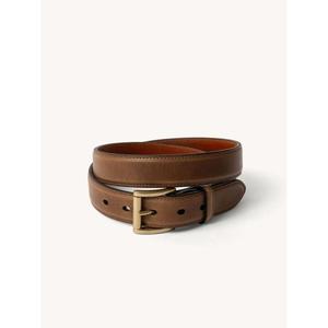 Cinturones de Cuero Duraderos de la Mejor Calidad para Hombre con Hebilla Metálica Acabado Dorado, Se Acepta Personalización de Marca, Precio Accesible - Product Image 1