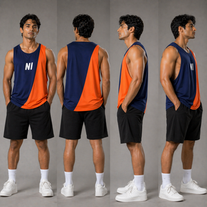 Custom Men Tank <b>Top</b> Sleeveless Cotton <b>Vest</b> Gym Workout Running Shirt Soft Fabric Casual Summer Streetwear Bulk Wholesale - Product Image 5